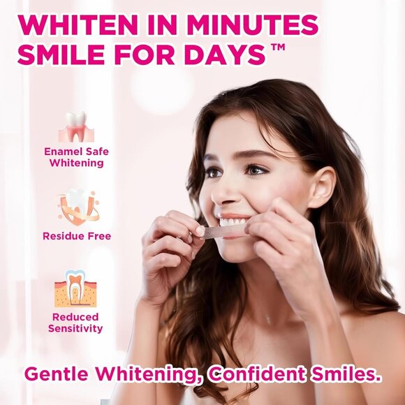 Lot 4 Boxes CALLSMILE Teeth Whitening Strips - 14 Treatments each Enamel Safe  N - Picture 5 of 7